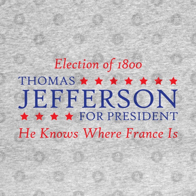 Thomas Jefferson For President by Zap Studios